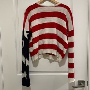 American Flag Sweater